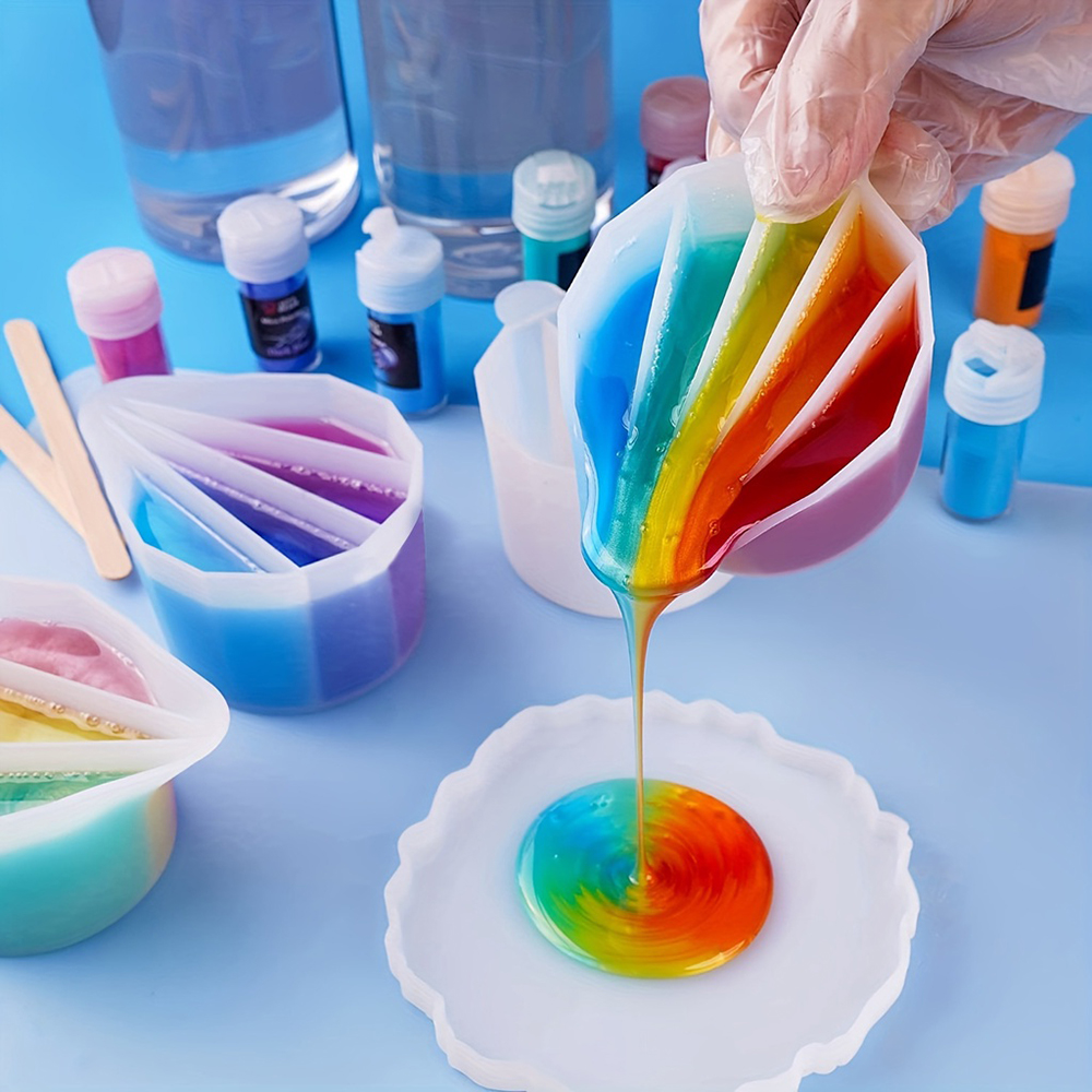 2/3/4/5 Grids Silicone Split C – Mixing Cup Silicone Bewertung und Preis