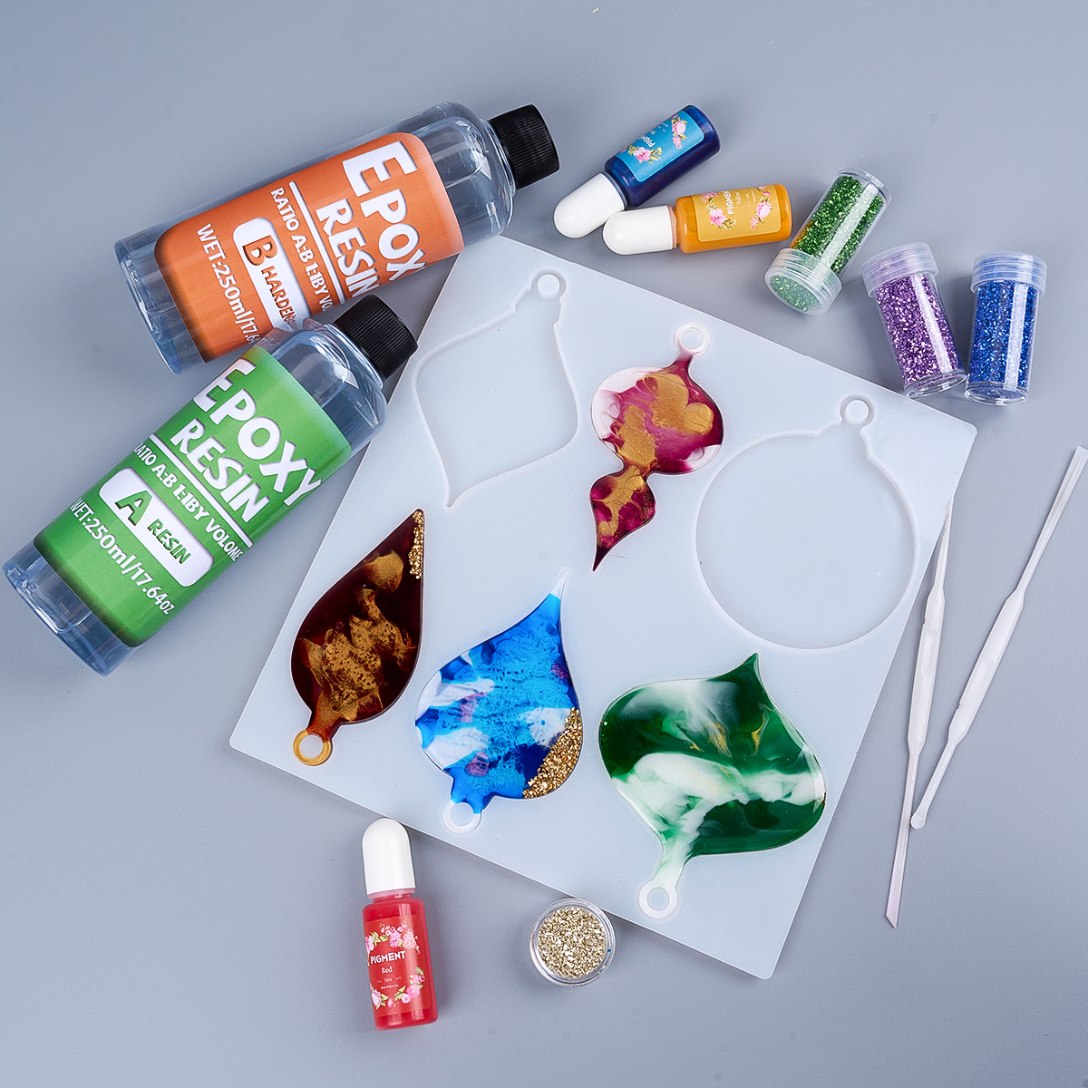 1:1 AB Resin Epoxy Glue Kit Hi – Resin Jewelry Kit Bewertung und Preis