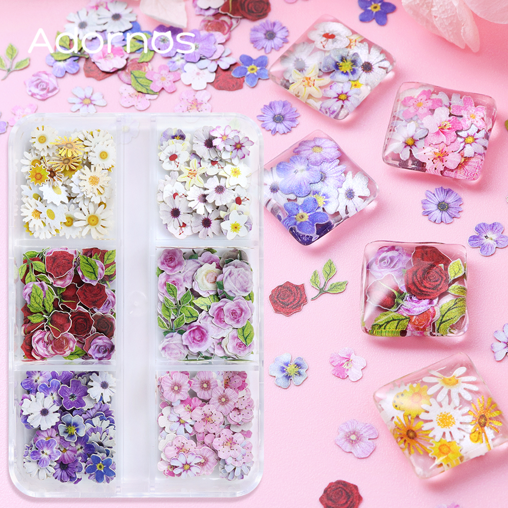 6 Grids Flowers Wood Pulp Chip – Resin Craft Ideas Bewertung und Preis