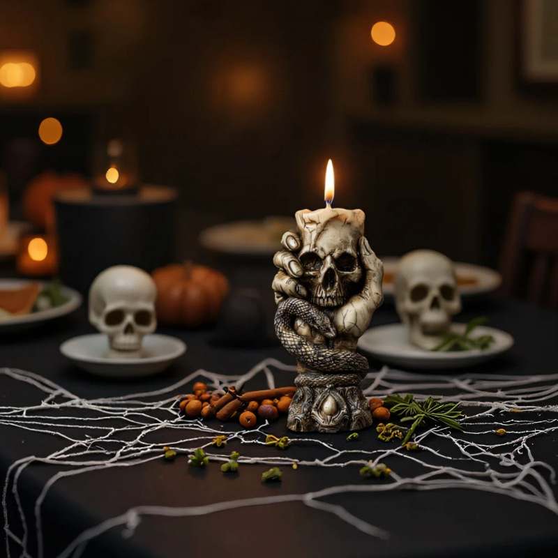 Halloween Skull Aroma Candle S – Resin Craft Workshop Bewertung und Preis