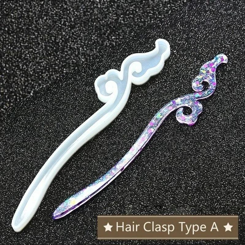New Transparent Hairpin Silico – Resin Craft Supplies Bewertung und Preis