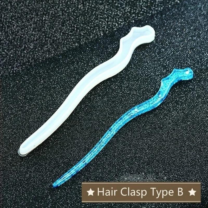 New Transparent Hairpin Silico – Resin Craft Supplies Bewertung und Preis