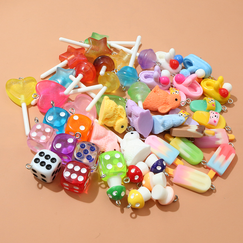 10PCS Resin Pendant Charms Rab – Resin Craft Supplies Bewertung und Preis