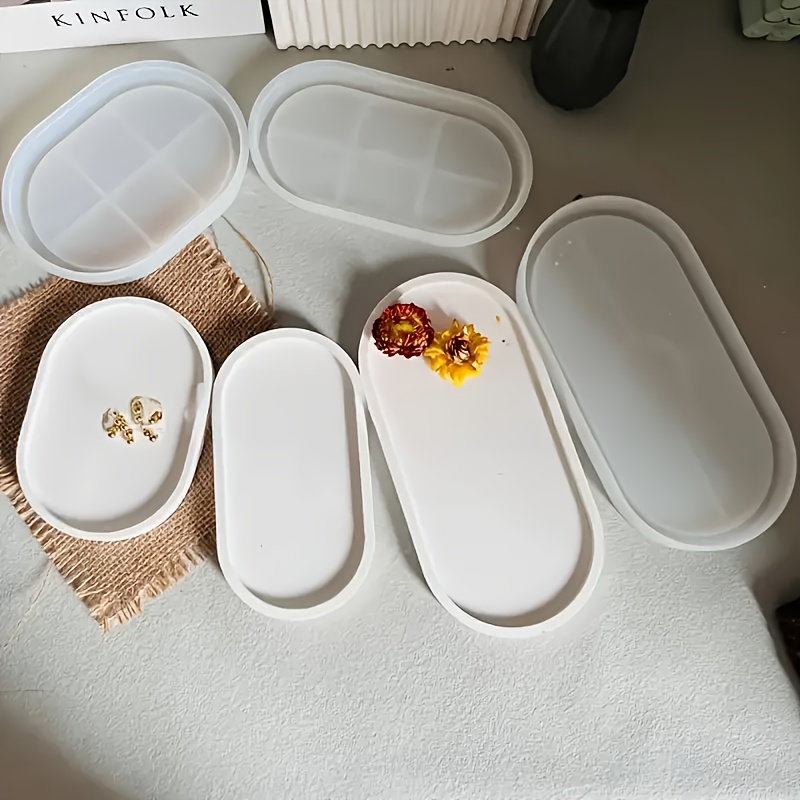 Oval silicone mold for concret – Serving Tray Mold Bewertung und Preis