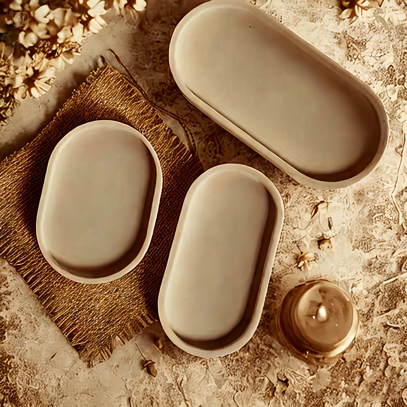 Oval silicone mold for concret – Serving Tray Mold Bewertung und Preis