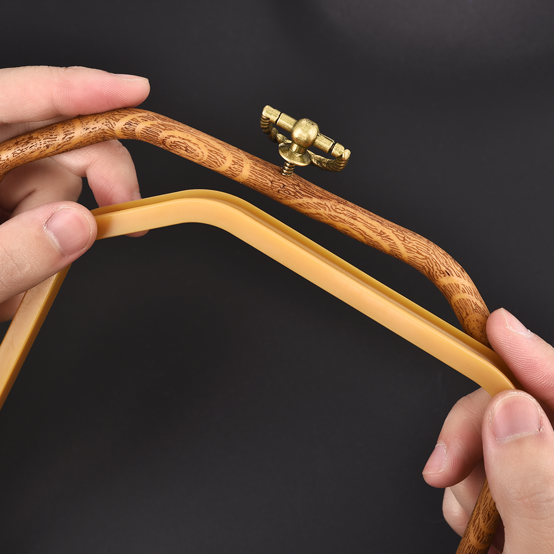 Imitated Wood Round,Oval Diffe – Wood Ring Blank Bewertung und Preis