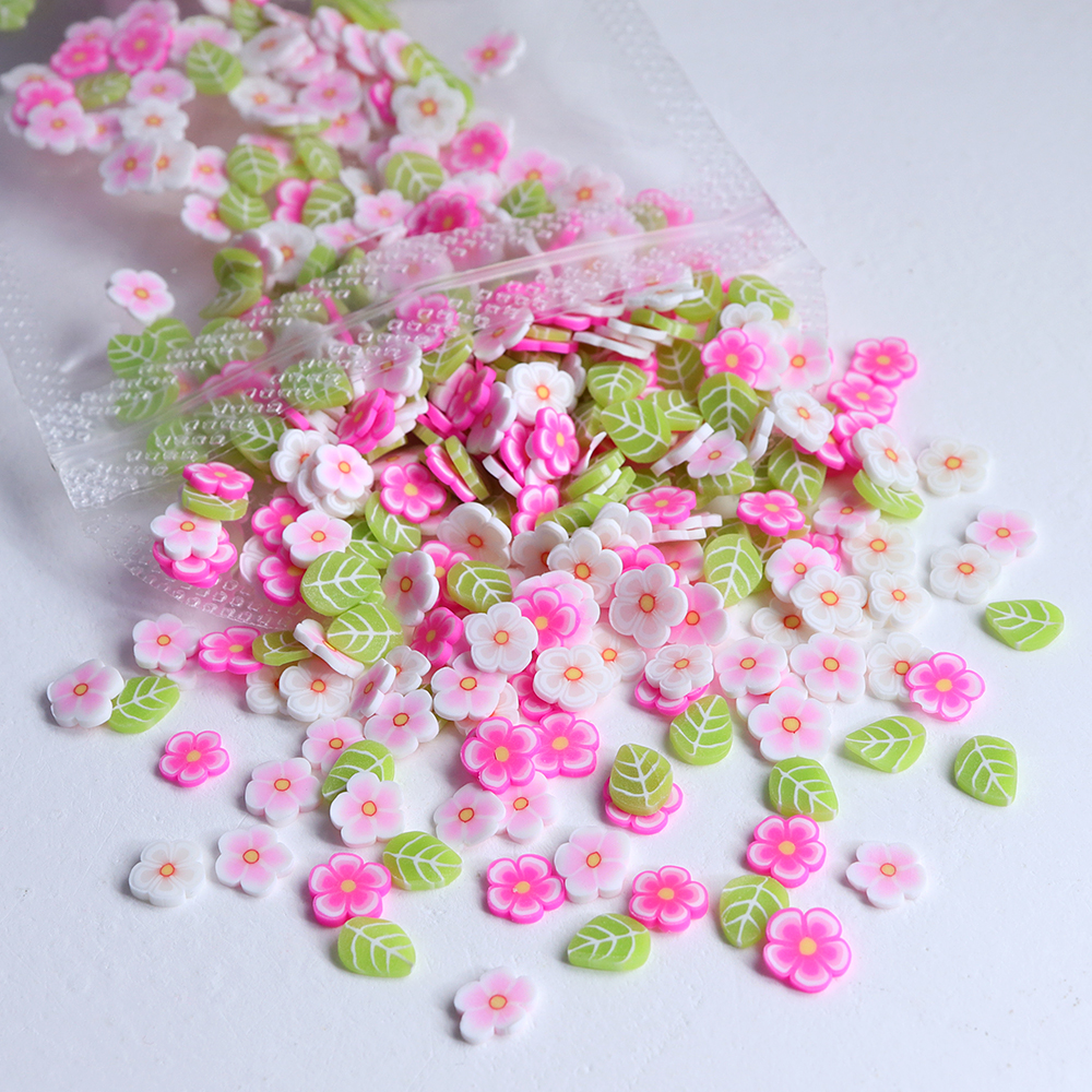10g Pink Flowers Polymer Clay  – Resin Craft Ideas Bewertung und Preis