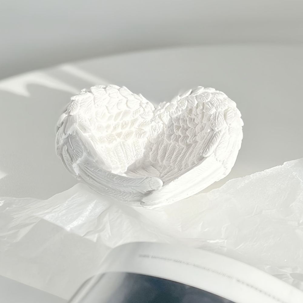 1pc Angel Wing Heart Silicone  – Resin Craft Ideas Bewertung und Preis