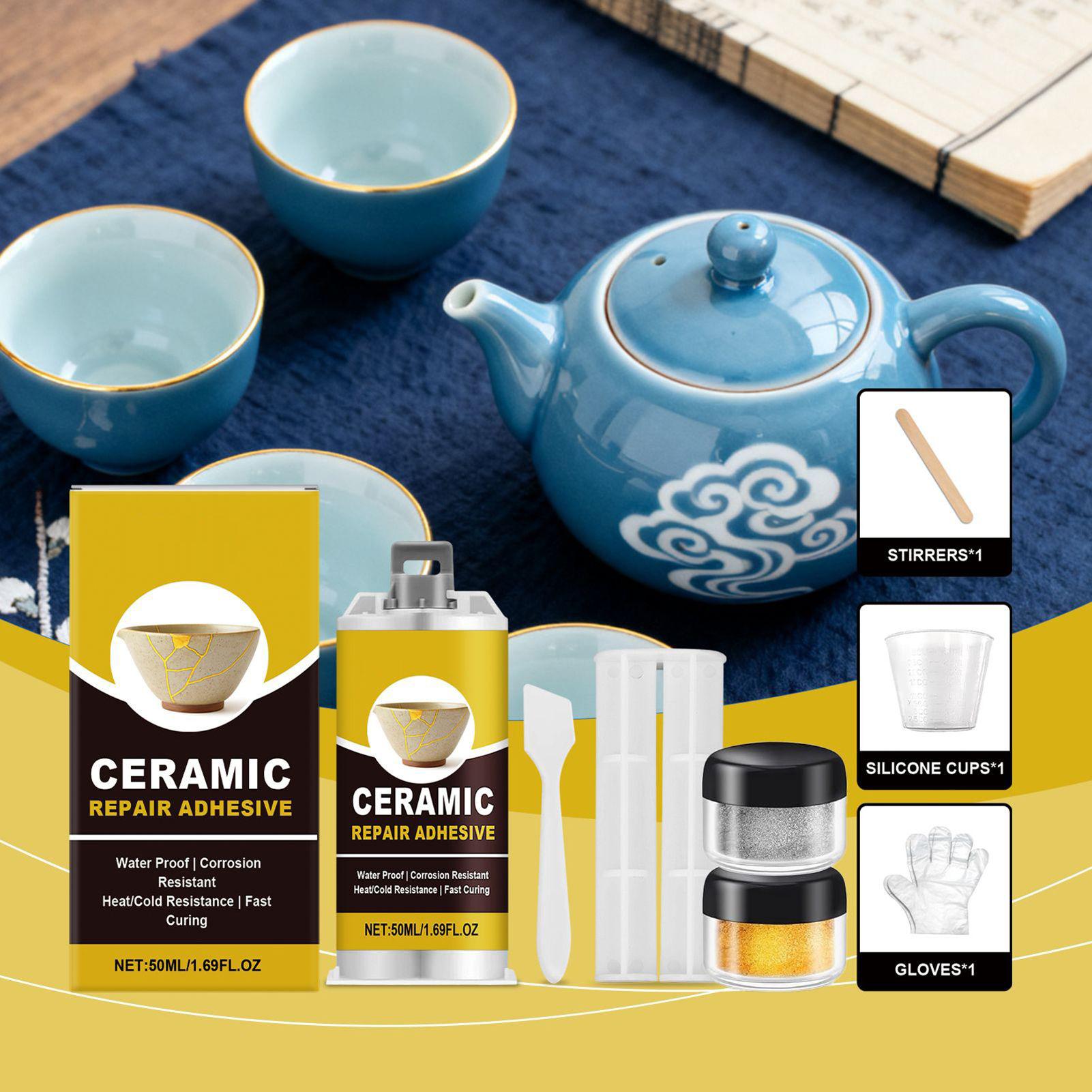 Ceramic Glass Repair Kit Epoxy – Resin Craft Workshop Bewertung und Preis
