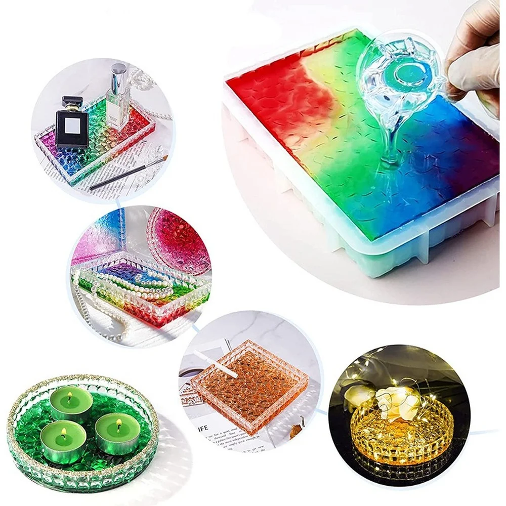 Ashtray Glass Crystal Texture  – Coaster Mold Round Bewertung und Preis