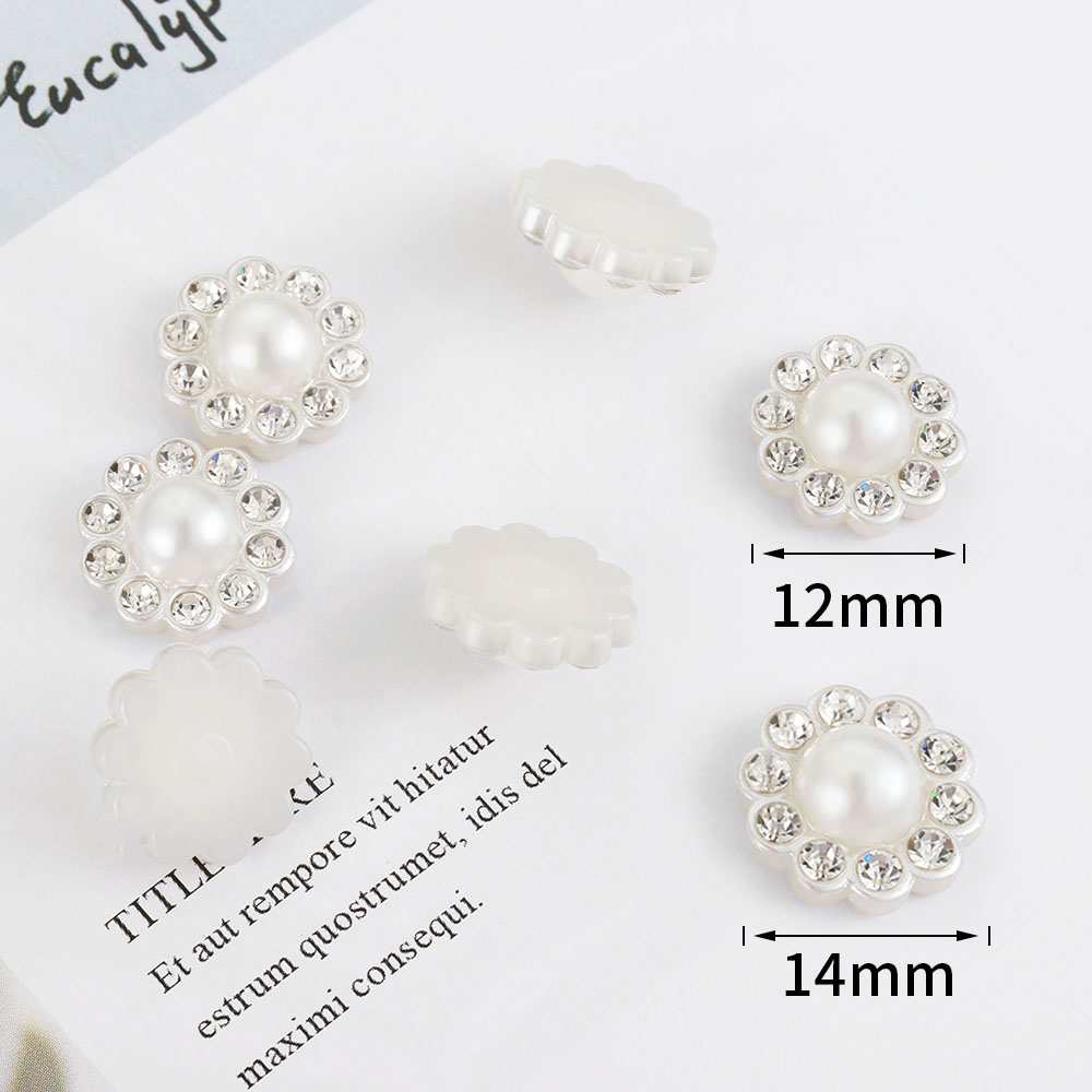 50pcs White Flat Imitation Pea – Flower Preservation Resin Bewertung und Preis