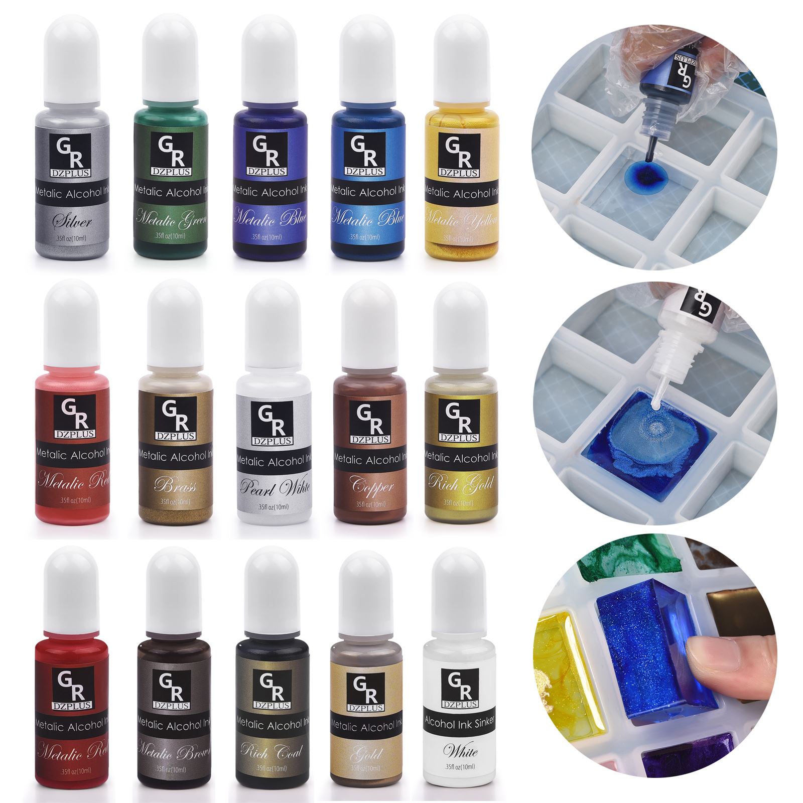 1 Set Resin Pigment Kit Art In – Resin Dye Alcohol Bewertung und Preis