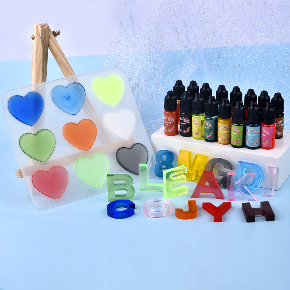 1 Set Resin Pigment Kit Art In – Resin Dye Alcohol Bewertung und Preis