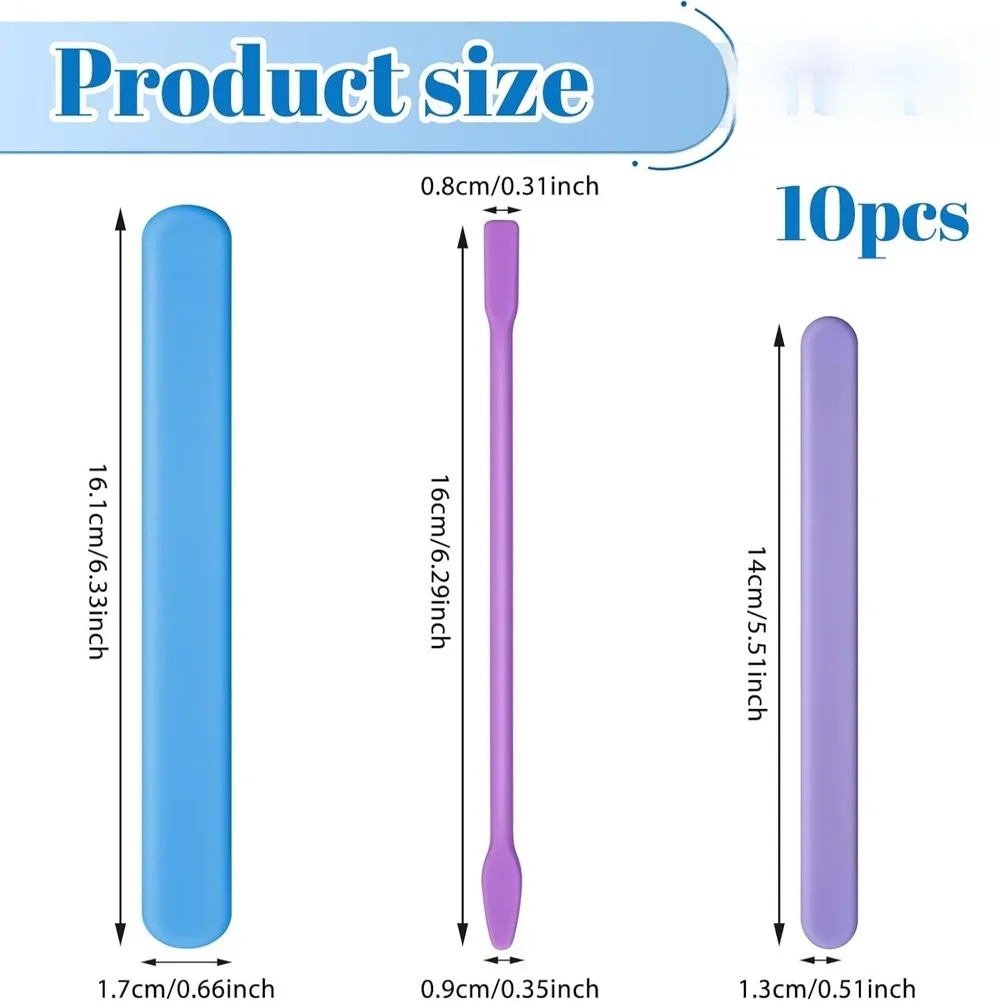 10 Count Silicone Stirring Too – Resin Craft Workshop Bewertung und Preis