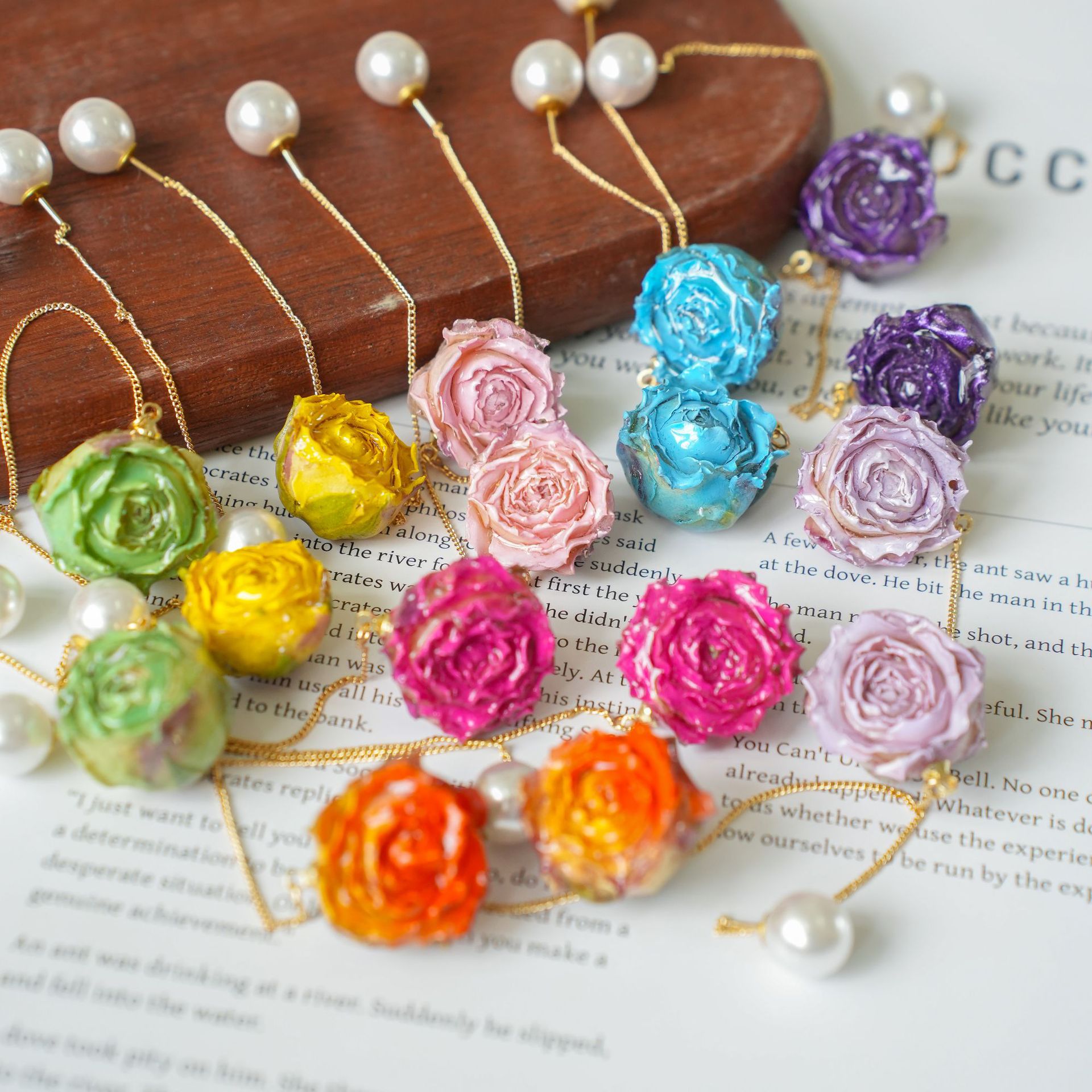 Preserved Rose Flower Series E – Flower Preservation Resin Bewertung und Preis